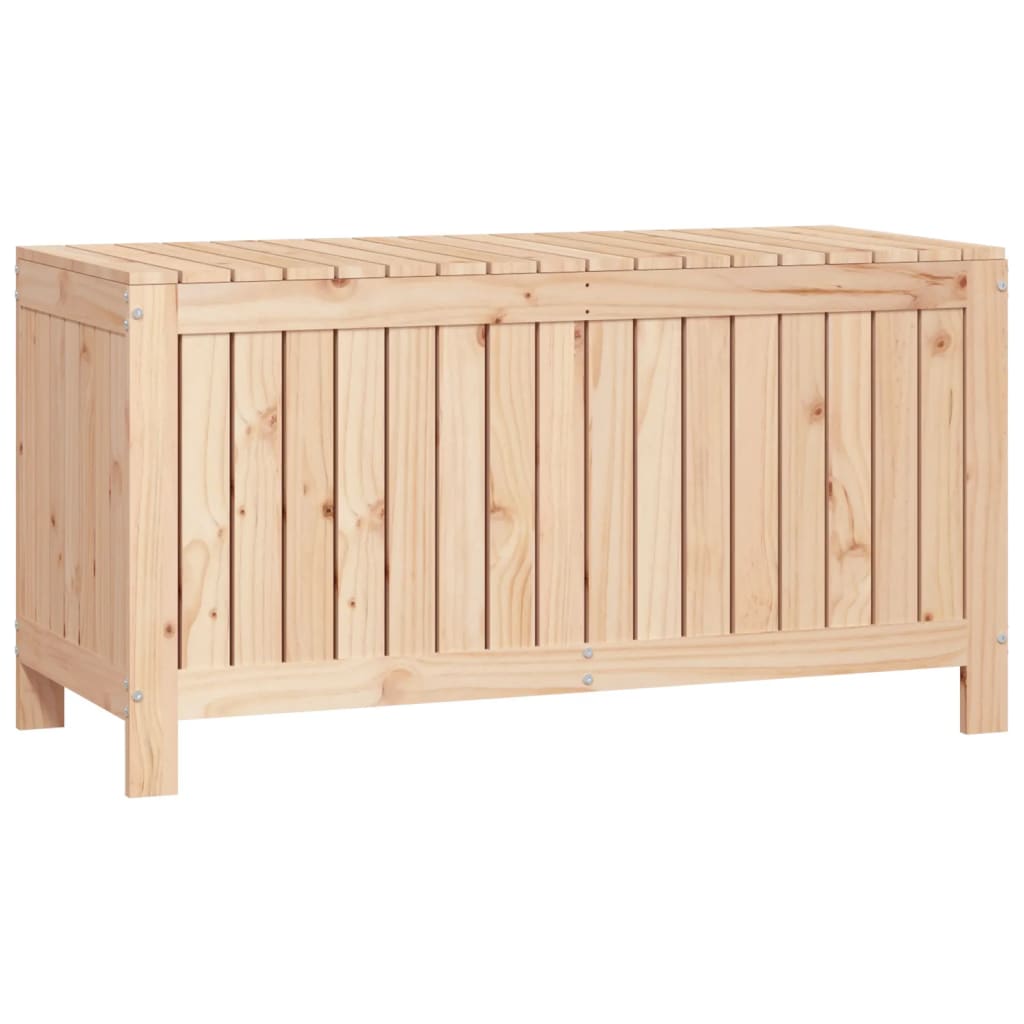 Contenitore da Giardino 115x49x60 cm in Legno Massello di Pino cod mxl 72562