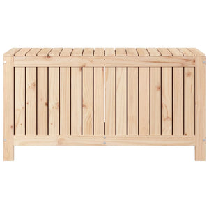 Contenitore da Giardino 115x49x60 cm in Legno Massello di Pino cod mxl 72562