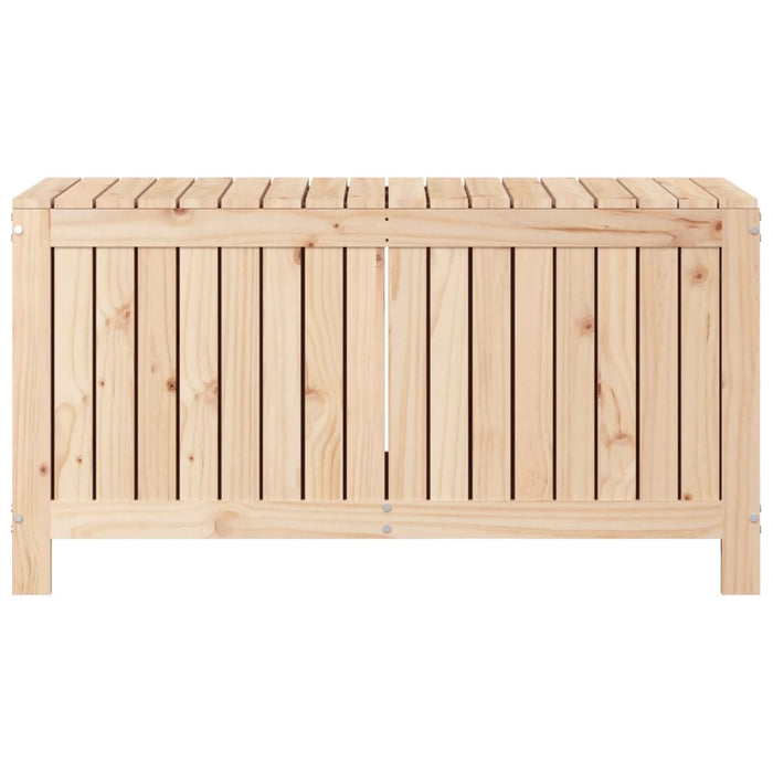 Contenitore da Giardino 115x49x60 cm in Legno Massello di Pino cod mxl 72562