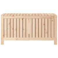 Contenitore da Giardino 115x49x60 cm in Legno Massello di Pino 823836