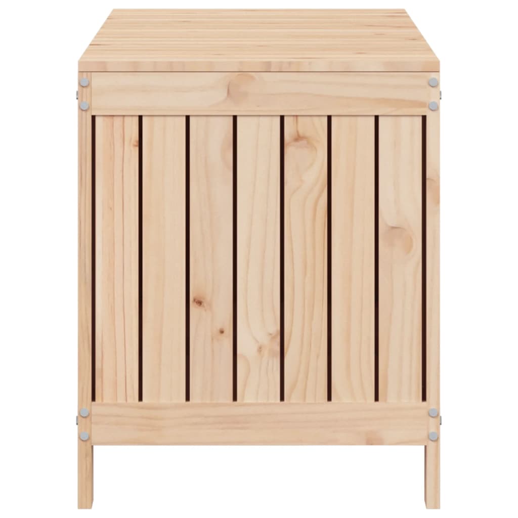 Contenitore da Giardino 115x49x60 cm in Legno Massello di Pino cod mxl 72562