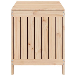 Contenitore da Giardino 115x49x60 cm in Legno Massello di Pino 823836