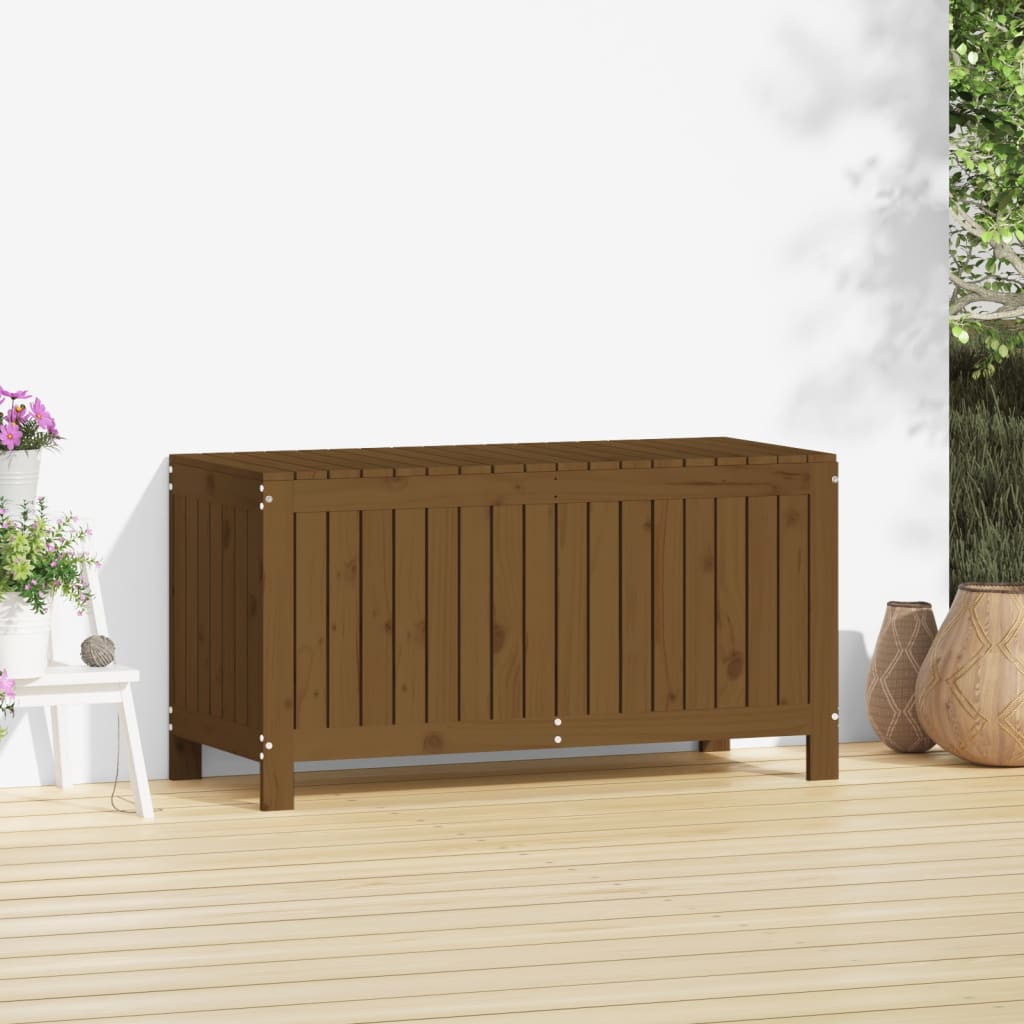 Contenitore da Giardino Miele 115x49x60 cm Legno Massello Pinocod mxl 103649