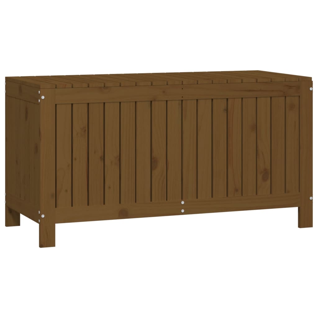 Contenitore da Giardino Miele 115x49x60 cm Legno Massello Pino 823839