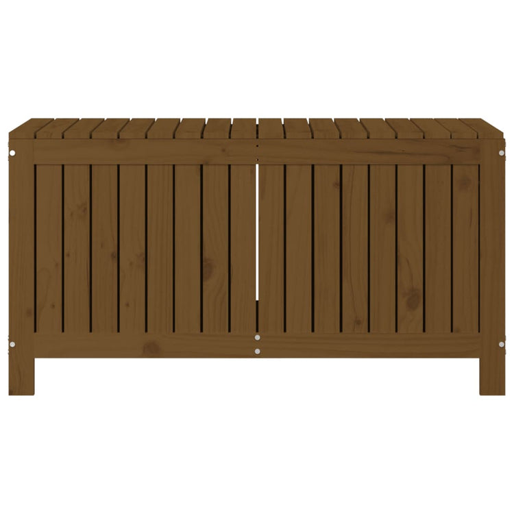 Contenitore da Giardino Miele 115x49x60 cm Legno Massello Pino 823839