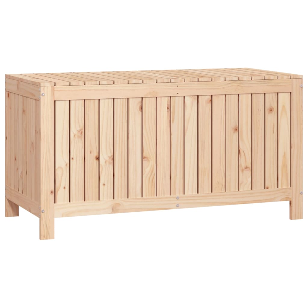 Contenitore da Giardino 121x55x64 cm in Legno Massello di Pino cod mxl 70790