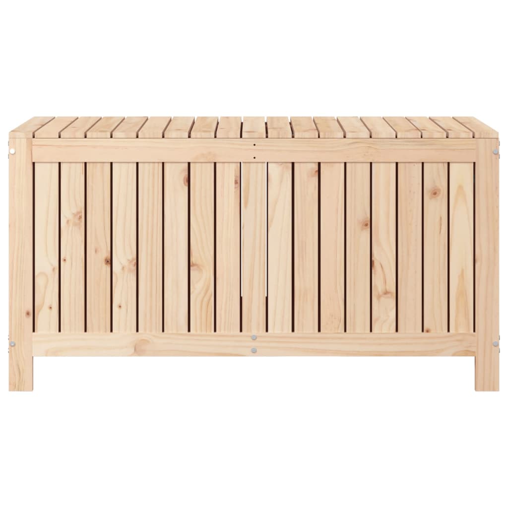 Contenitore da Giardino 121x55x64 cm in Legno Massello di Pino cod mxl 70790