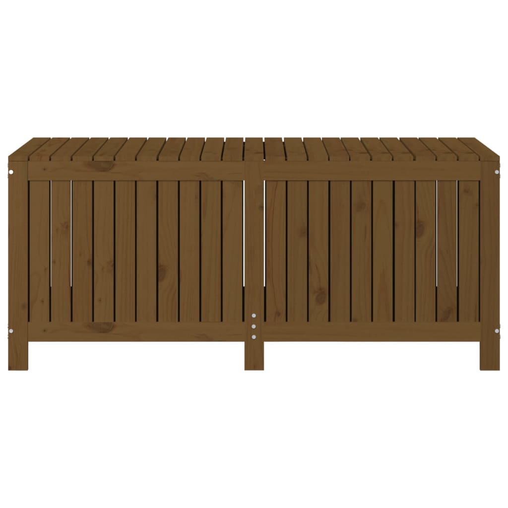 Contenitore da Giardino Ambra 147x68x64 cm Legno Massello Pino 823853