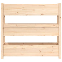 Fioriera 112x25x104,5 cm in Legno Massello di Pino cod mxl 66699