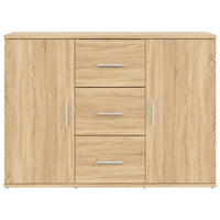 Credenza Rovere Sonoma 91x29,5x65 cm in Legno Multistrato 823345