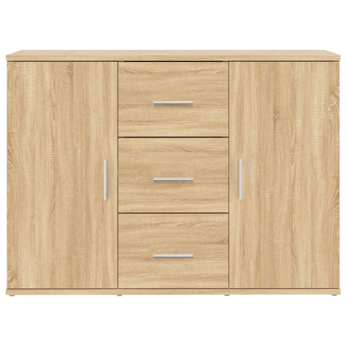 Credenza Rovere Sonoma 91x29,5x65 cm in Legno Multistrato 823345