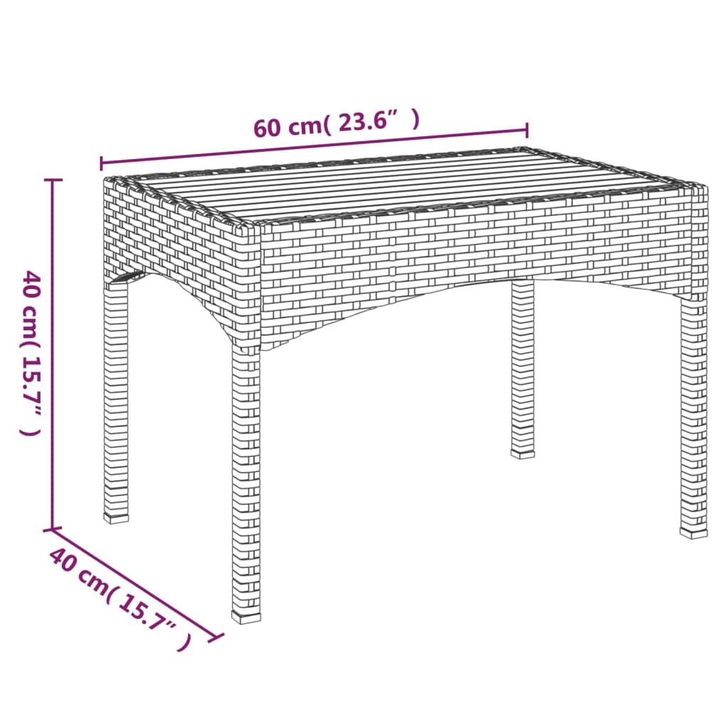 Set Divani da Giardino 3 pz con Cuscini Nero in Polyrattan cod mxl 42925