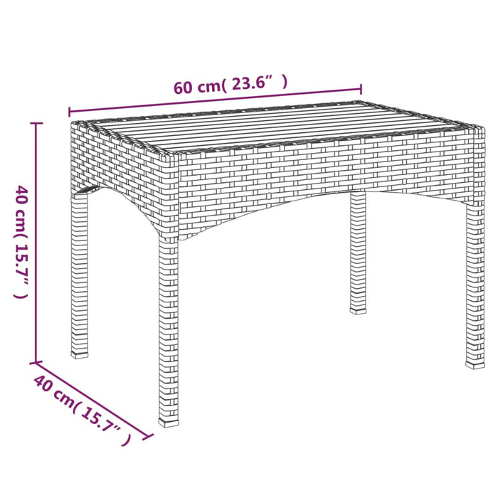 Set Divani da Giardino 3 pz con Cuscini Nero in Polyrattan 319908