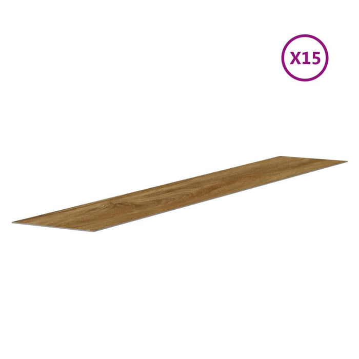 Pannelli da Parete Effetto Legno Marrone PVC 2,06 m² cod mxl 24408