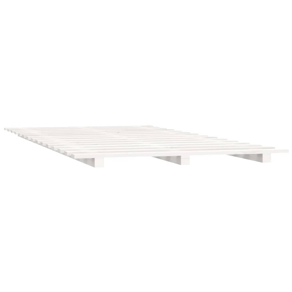 Giroletto Bianco 90x200 cm in Legno Massello di Pino cod mxl 58831