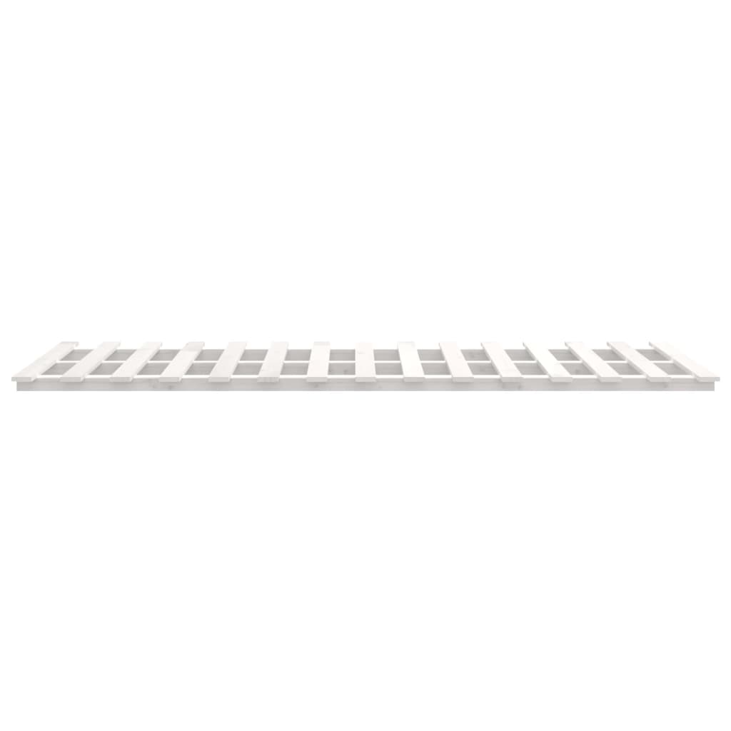 Giroletto Bianco 90x200 cm in Legno Massello di Pino cod mxl 58831