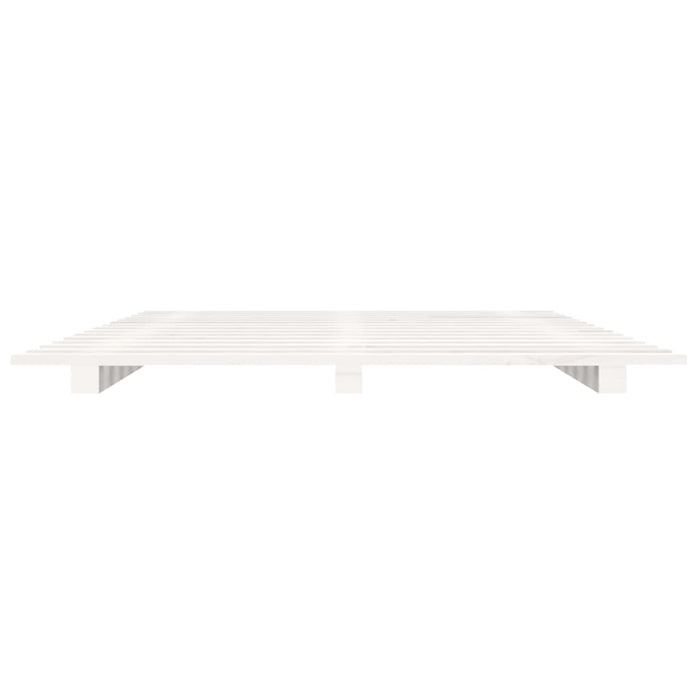 Giroletto Bianco 100x200 cm in Legno Massello di Pino 824554