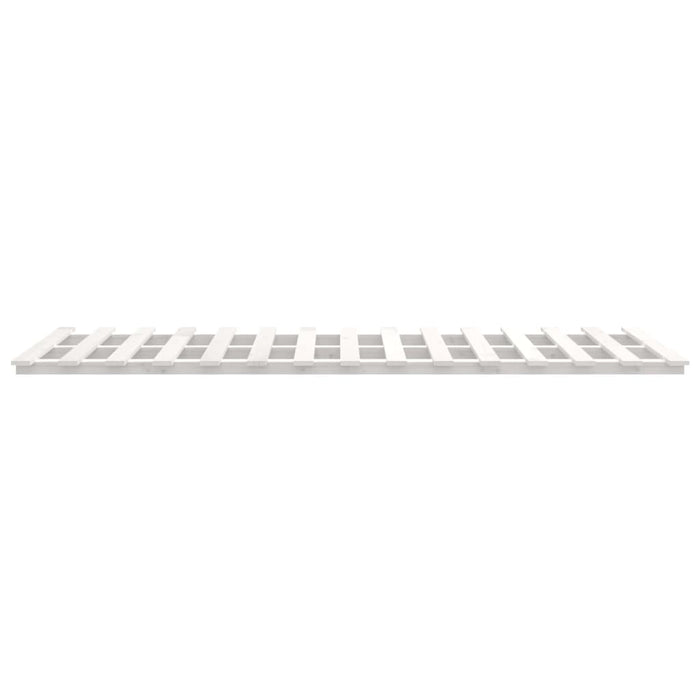 Giroletto Bianco 100x200 cm in Legno Massello di Pino 824554