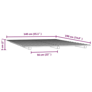 Giroletto 140x190 cm in Legno Massello di Pino cod mxl 58855