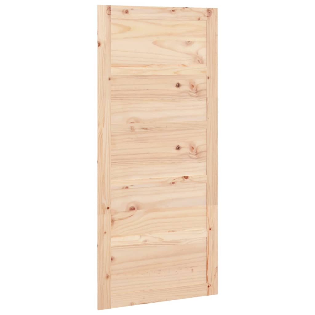 Porta del Granaio 90x1,8x204,5 cm in Legno Massello di Pino cod mxl 65886