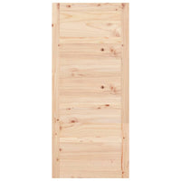 Porta del Granaio 90x1,8x204,5 cm in Legno Massello di Pino cod mxl 65886