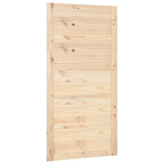 Porta del Granaio 100x1,8x204,5 cm in Legno Massello di Pino cod mxl 65883