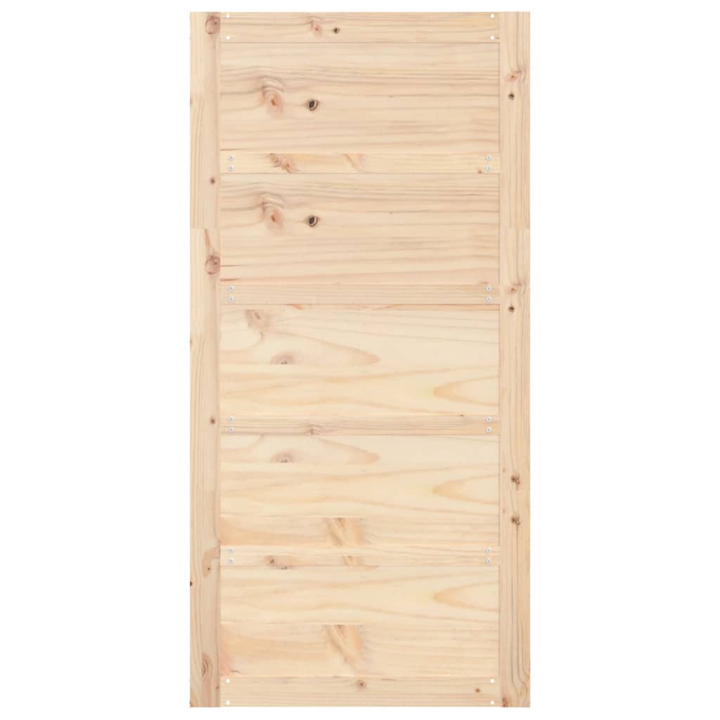 Porta del Granaio 100x1,8x204,5 cm in Legno Massello di Pino cod mxl 65883