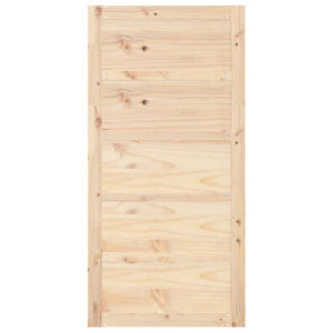 Porta del Granaio 100x1,8x204,5 cm in Legno Massello di Pino cod mxl 65883