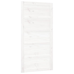 Porta del Granaio Bianca 100x1,8x204,5cm Legno Massello di Pino cod mxl 75063