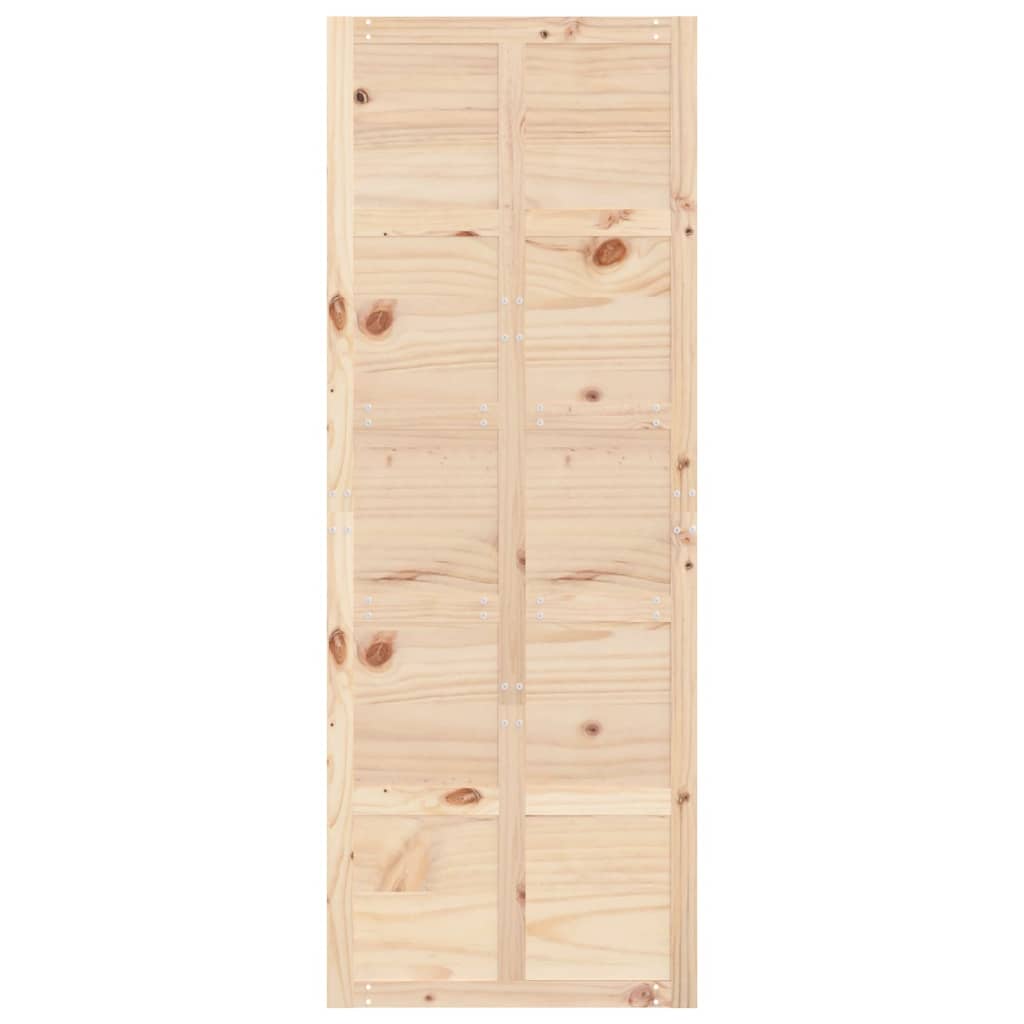 Porta del Granaio 80x1,8x214 cm in Legno Massello di Pino 824628