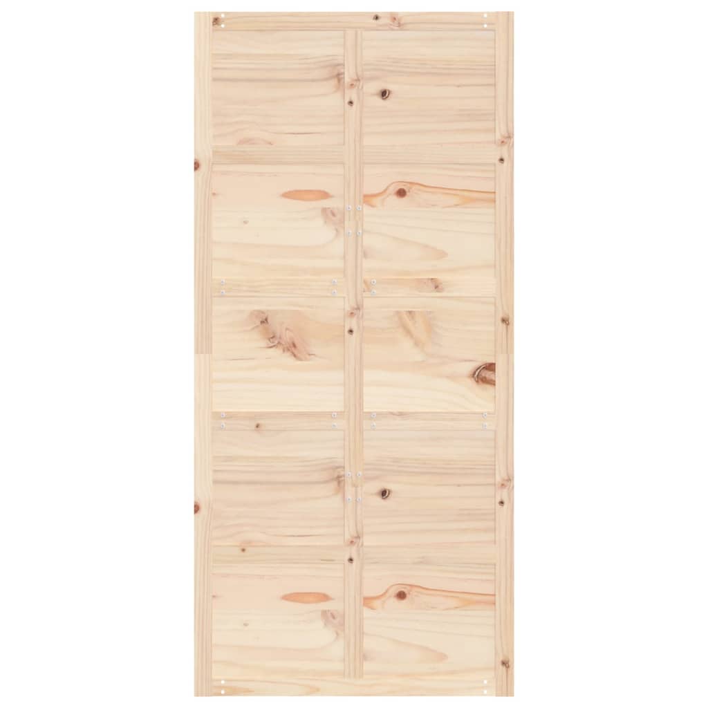 Porta del Granaio 100x1,8x214 cm in Legno Massello di Pino cod mxl 63510