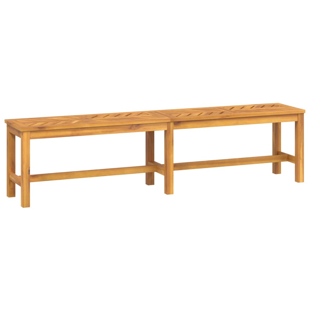 Panca da Giardino 180 cm in Legno Massello di Acaciacod mxl 106275