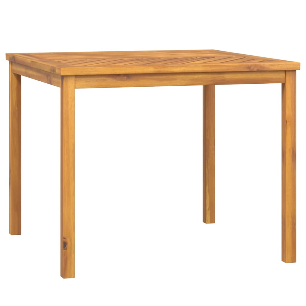 Tavolo da Pranzo da Giardino 90x90x74 cm Legno Massello Acacia 362240