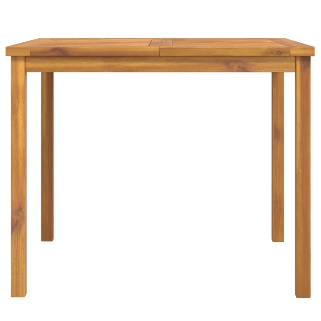 Tavolo da Pranzo da Giardino 90x90x74 cm Legno Massello Acacia 362240