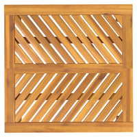 Tavolo da Pranzo da Giardino 90x90x74 cm Legno Massello Acacia 362240