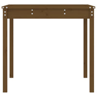 Tavolo da Giardino Miele 121x82,5x76 cm Legno Massello di Pino 823972