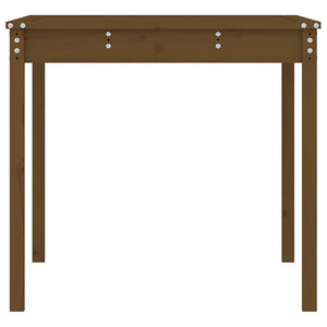 Tavolo da Giardino Miele 121x82,5x76 cm Legno Massello di Pino 823972