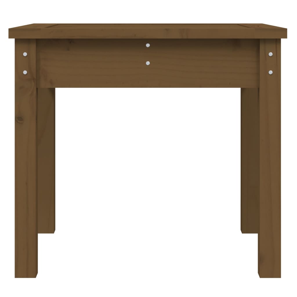 Panca da Giardino Miele 50x44x45 cm Legno Massello di Pino 823993