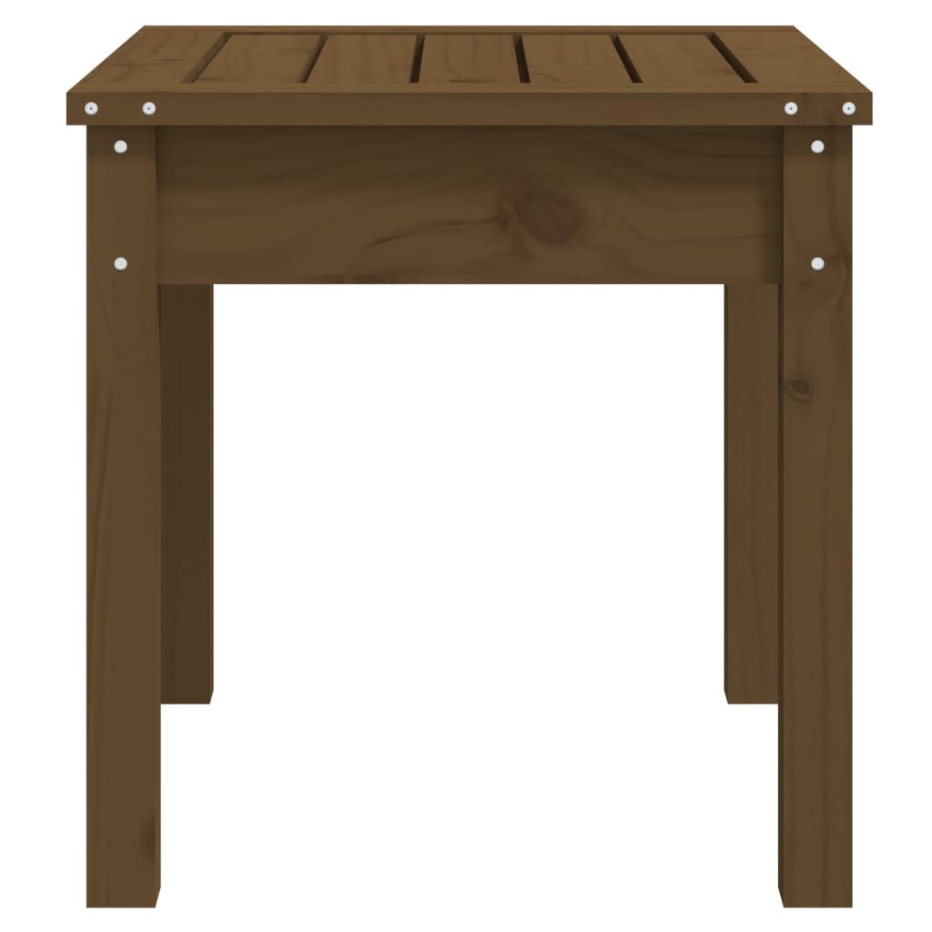 Panca da Giardino Miele 50x44x45 cm Legno Massello di Pino 823993