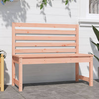 Panca da Giardino 109 cm in Legno Massello di Douglas 824037