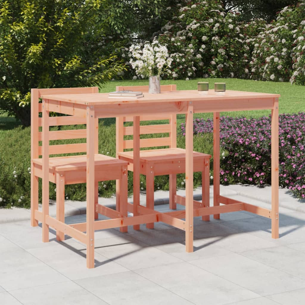 Tavolo da Giardino 159,5x82,5x110 cm Legno Massello di Douglas 824100