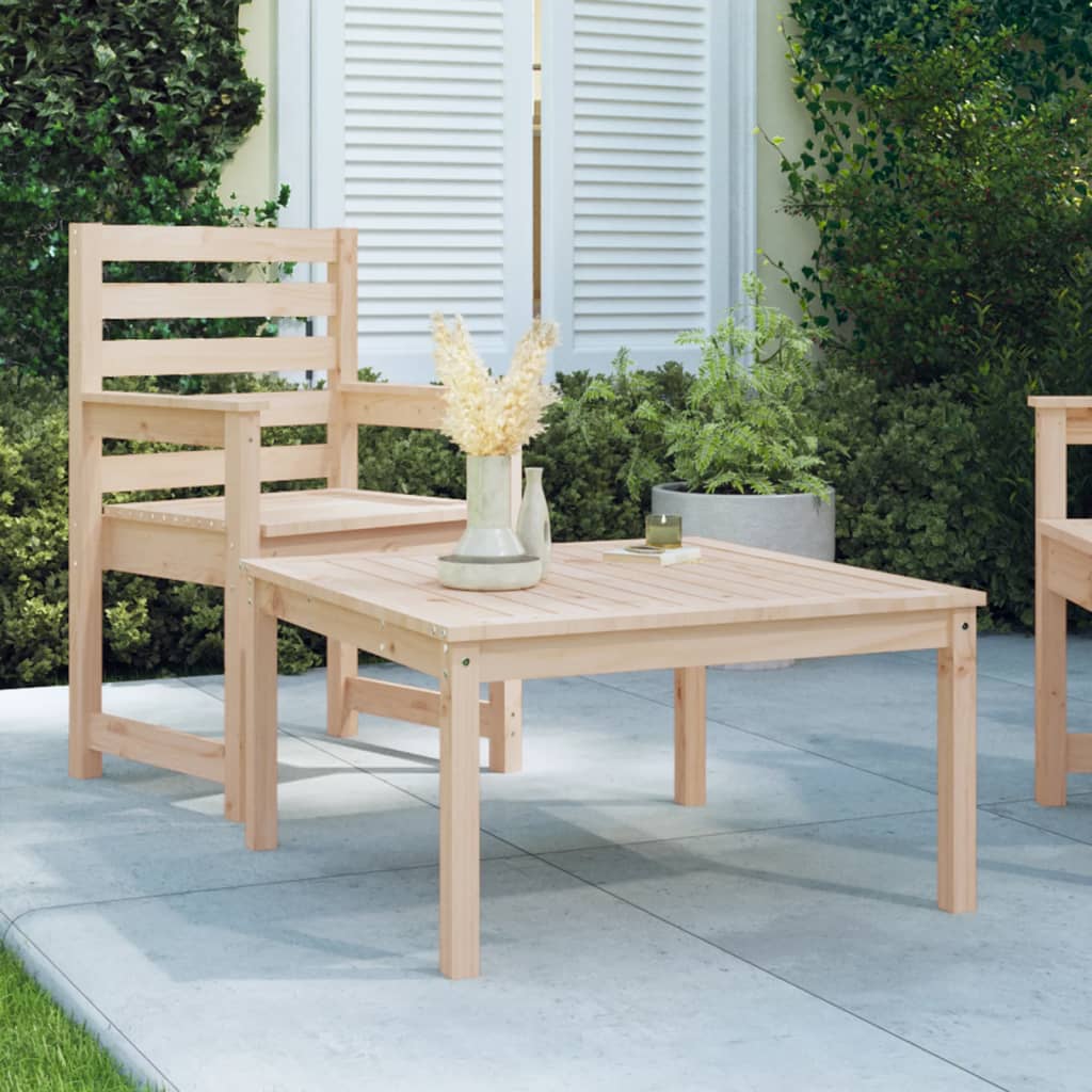 Tavolo da Giardino 82,5x82,5x45 cm in Legno Massello di Pinocod mxl 129920