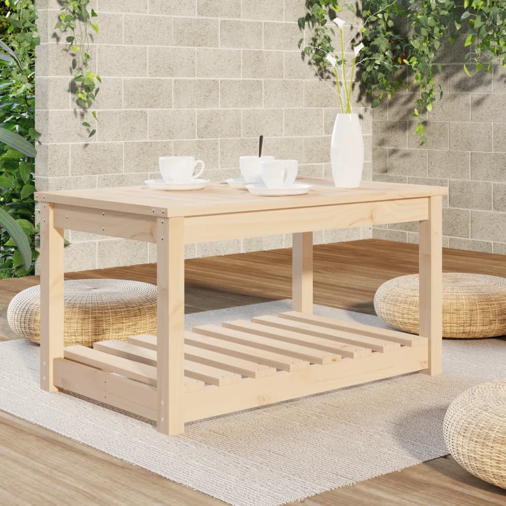 Tavolo da Giardino 82,5x50,5x45 cm in Legno Massello di Pino 824134