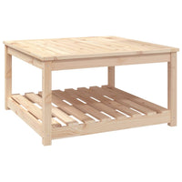 Tavolo da Giardino 82,5x82,5x45 cm in Legno Massello di Pino 824141