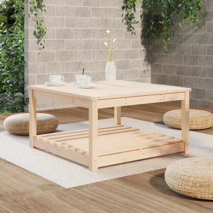 Tavolo da Giardino 82,5x82,5x45 cm in Legno Massello di Pinocod mxl 129888