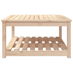 Tavolo da Giardino 82,5x82,5x45 cm in Legno Massello di Pino 824141