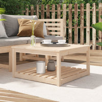 Tavolo da Giardino 82,5x82,5x45 cm in Legno Massello di Pinocod mxl 129888