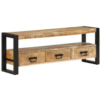 Mobile Porta TV 120x30x45 cm in Legno Massello di Mangocod mxl 127514