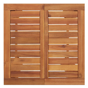 Tavolo da Bar da Giardino 60x60x105 cm Legno Massello di Acacia  cod mxl 34373