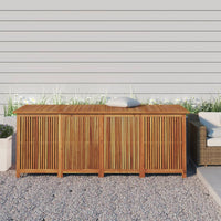 Contenitore da Giardino 200x80x75cm in Legno Massello di Acacia 319709